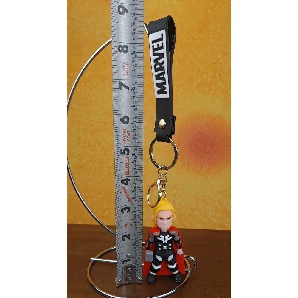 Avengers Marvel Thor 3D PVC Keychain‎ Backpack Clip New 8